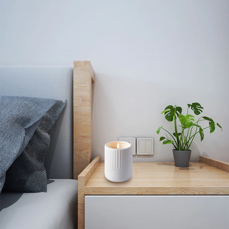 Ceramic candle cup