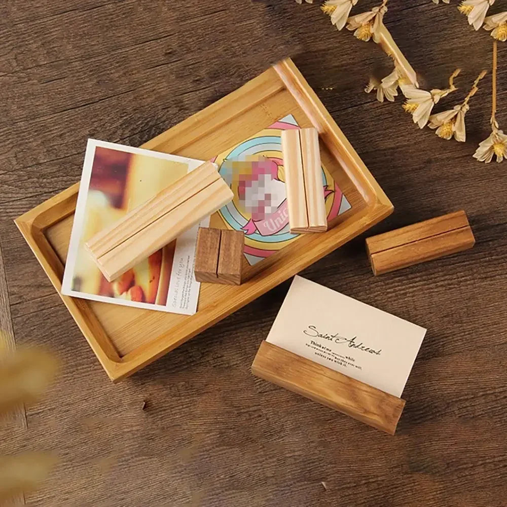 Wooden Photo Holder