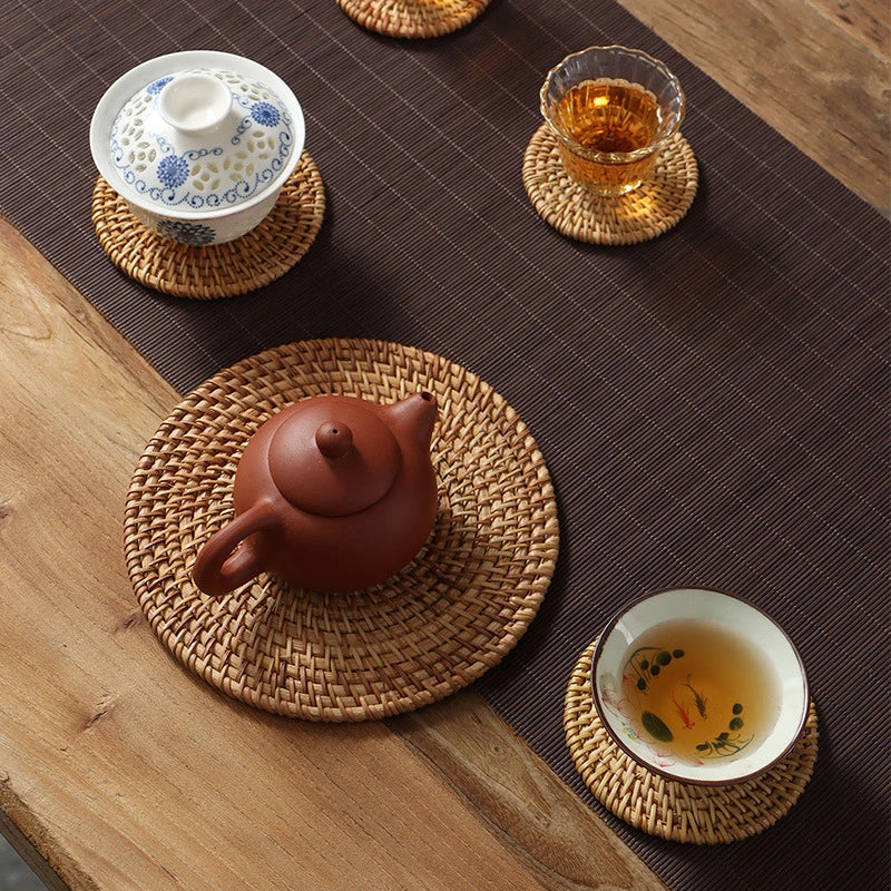 Rattan Woven Coaster
