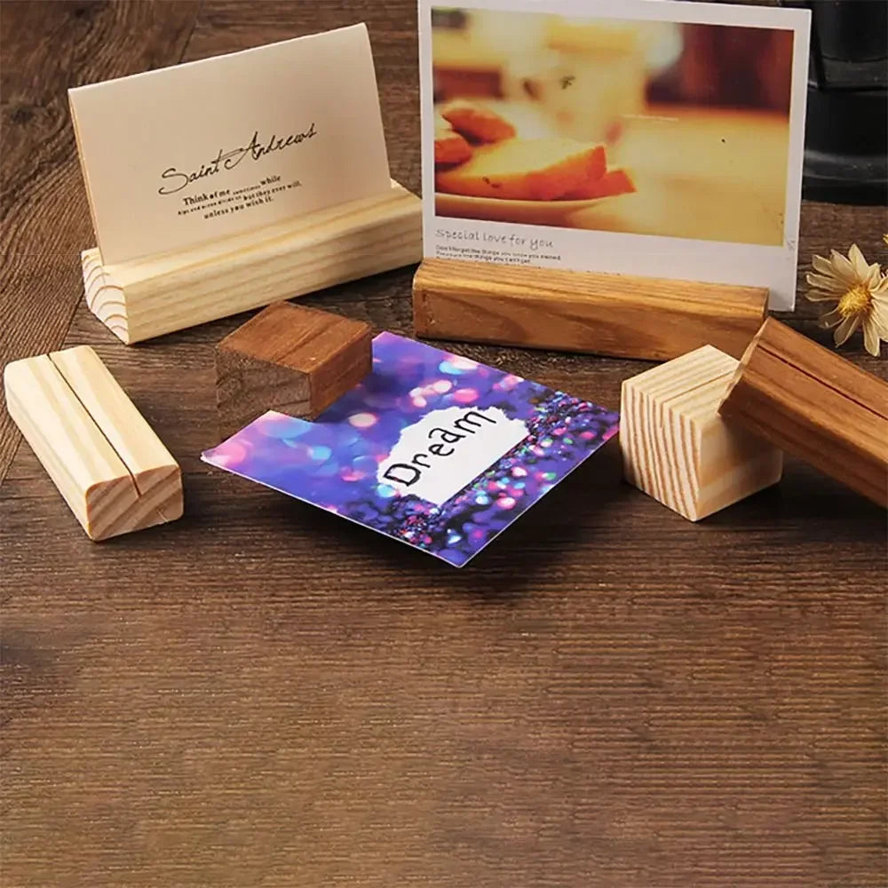 Wooden Photo Holder