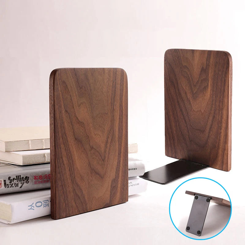 Wooden Bookends