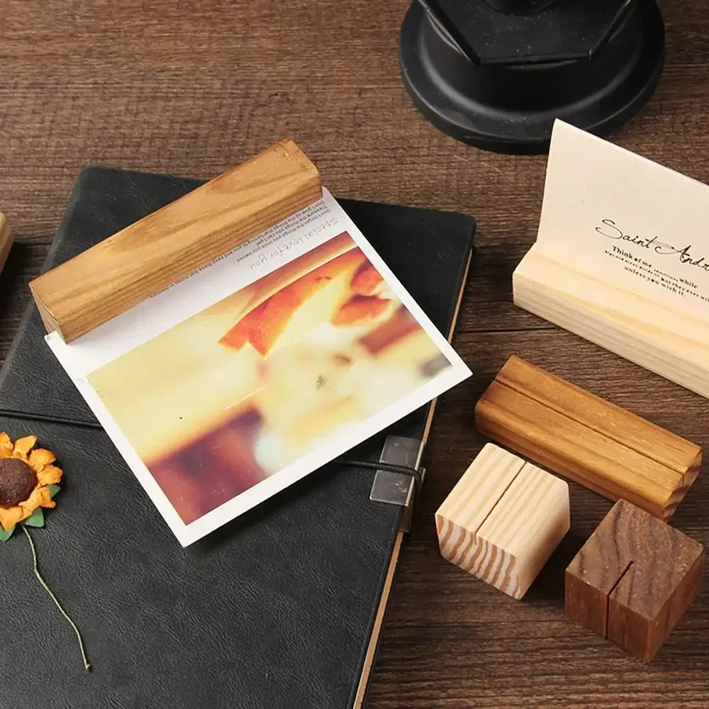 Wooden Photo Holder