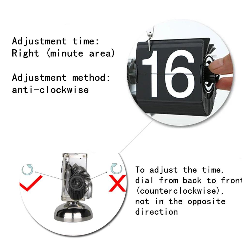 Automatic Flipping Clock