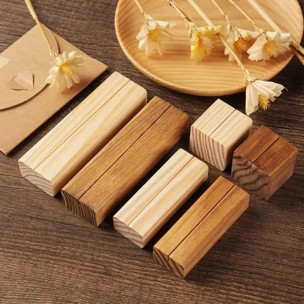 Wooden Photo Holder