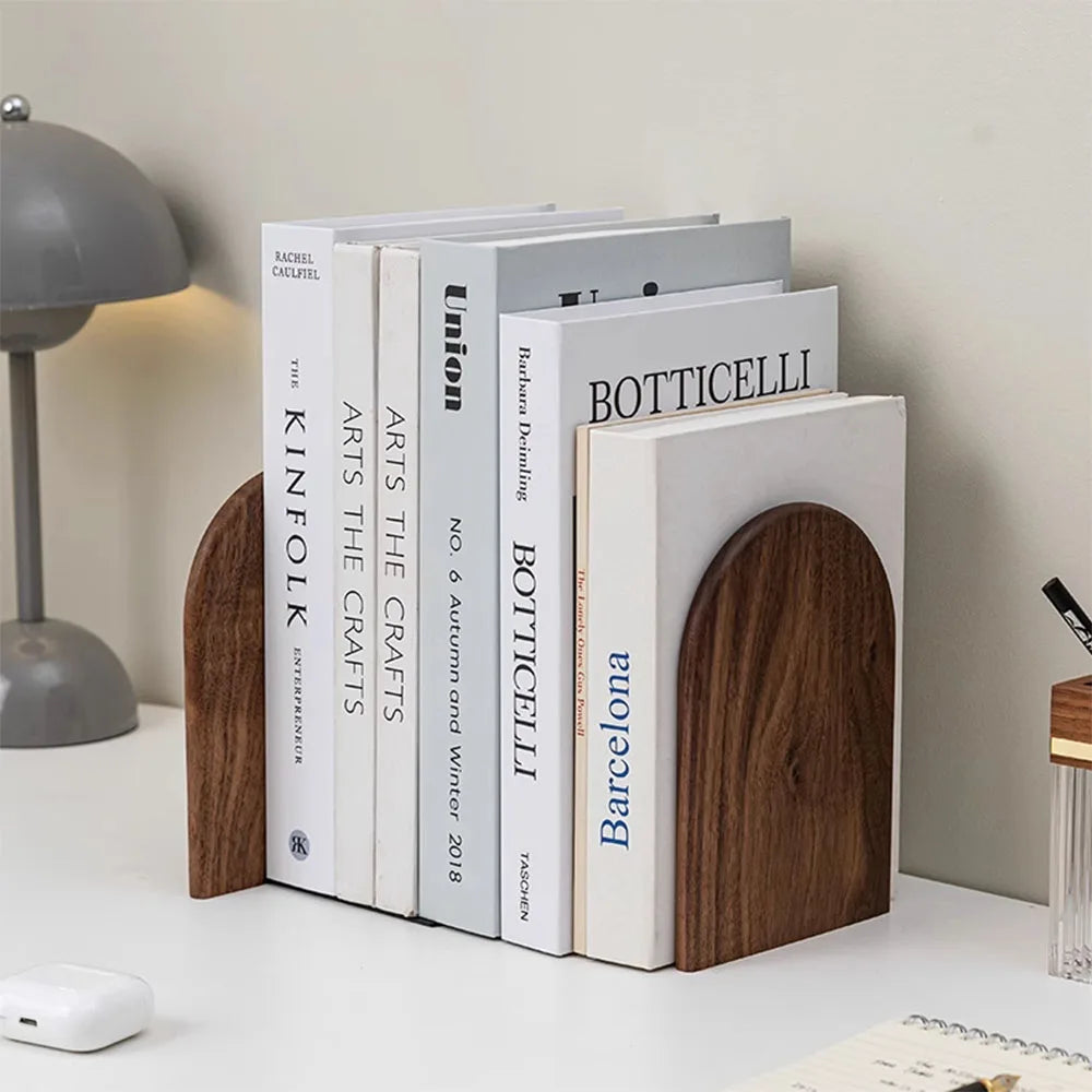 Wooden Bookends