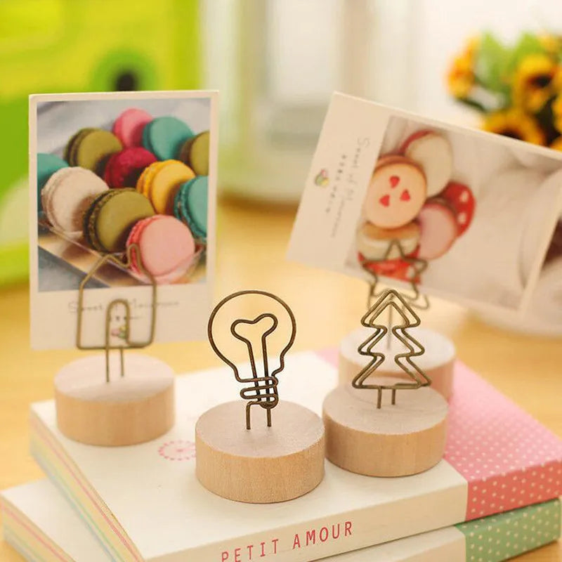 Wooden Photo Clip