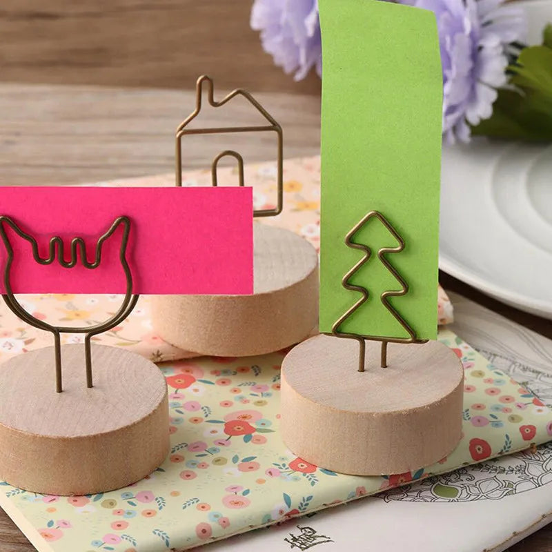 Wooden Photo Clip