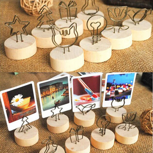 Wooden Photo Clip
