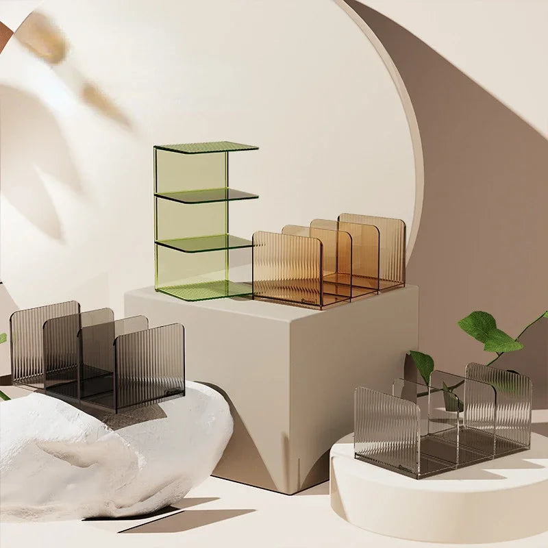 Transparent Bookends