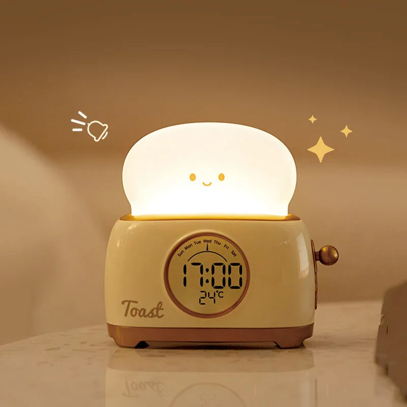 Toast Light & Digital Clock