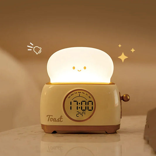 Toast Light & Digital Clock