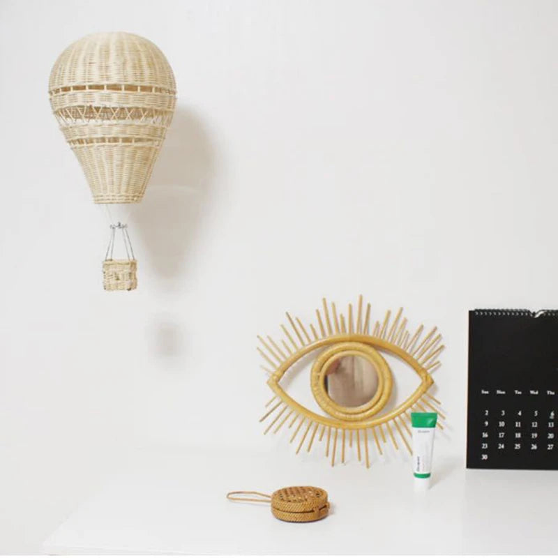 Hand-woven Rattan Hot Air Balloon