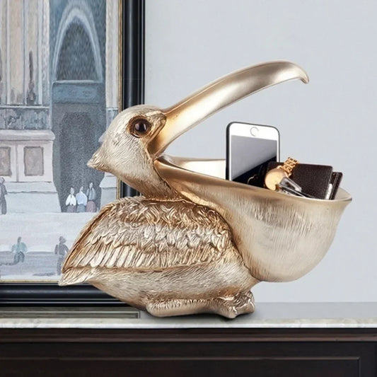 Pelican Sculpture key holder