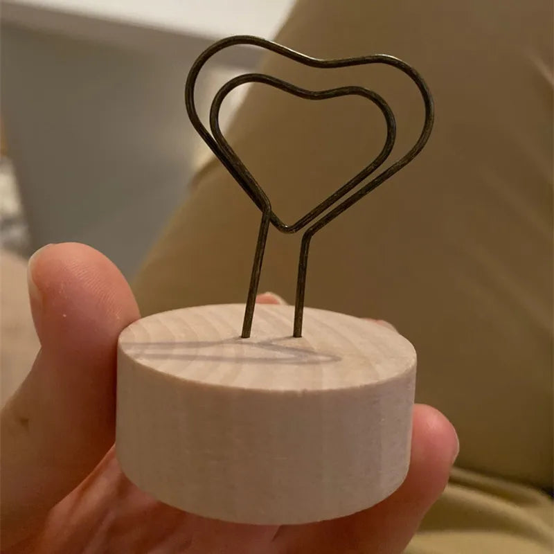 Wooden Photo Clip