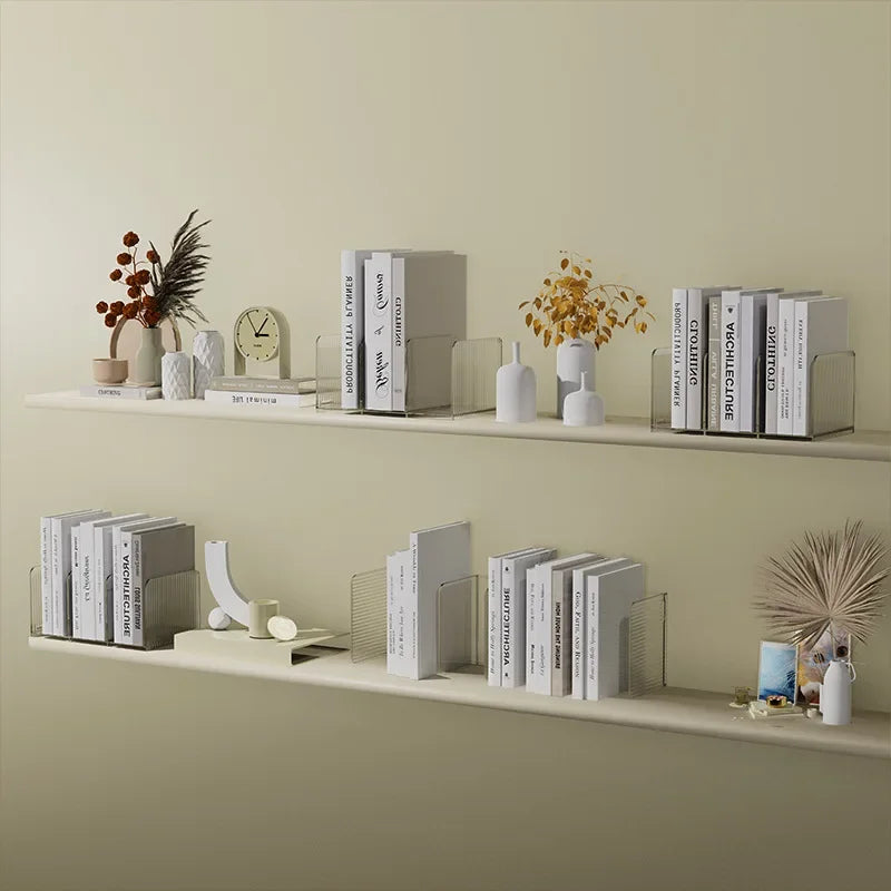 Transparent Bookends
