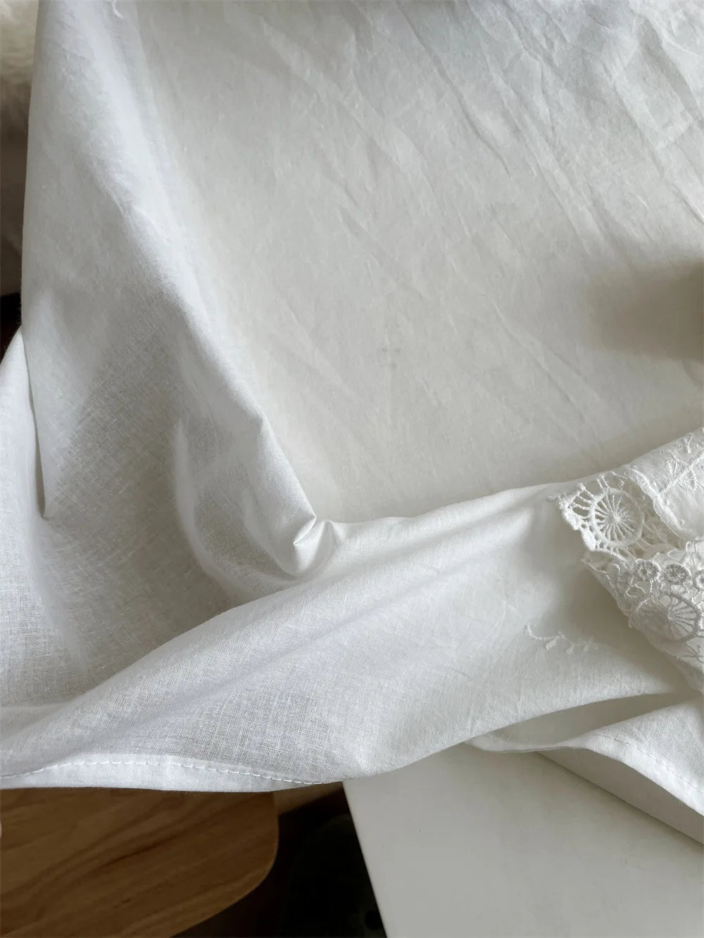 Handmade Cotton Embroidery Tablecloth