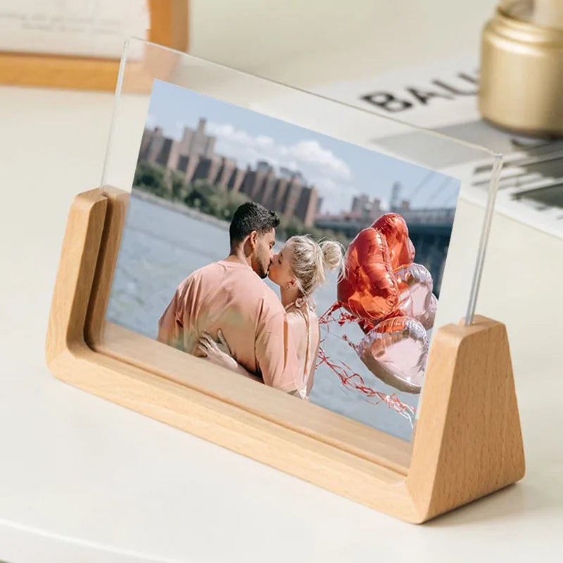 U-shape Wood Photo Frame