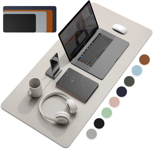 Leather desk mat