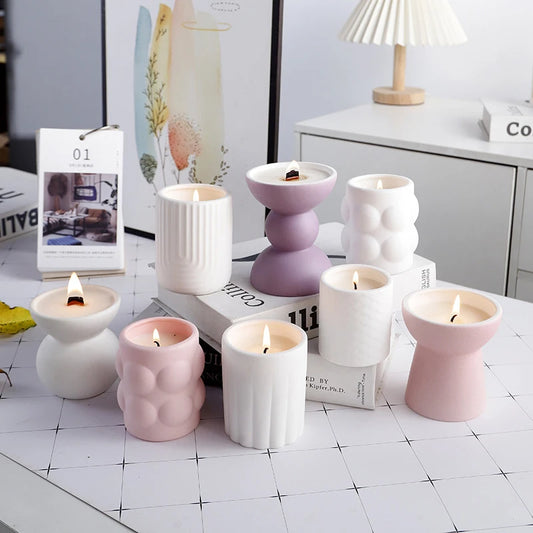 Ceramic candle cup