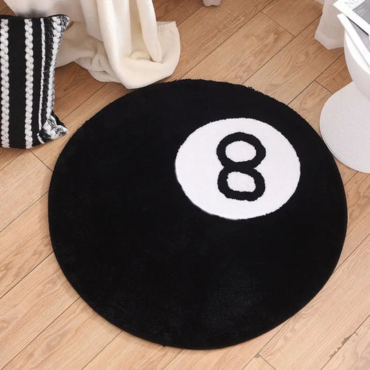 Round 8 Ball Rug