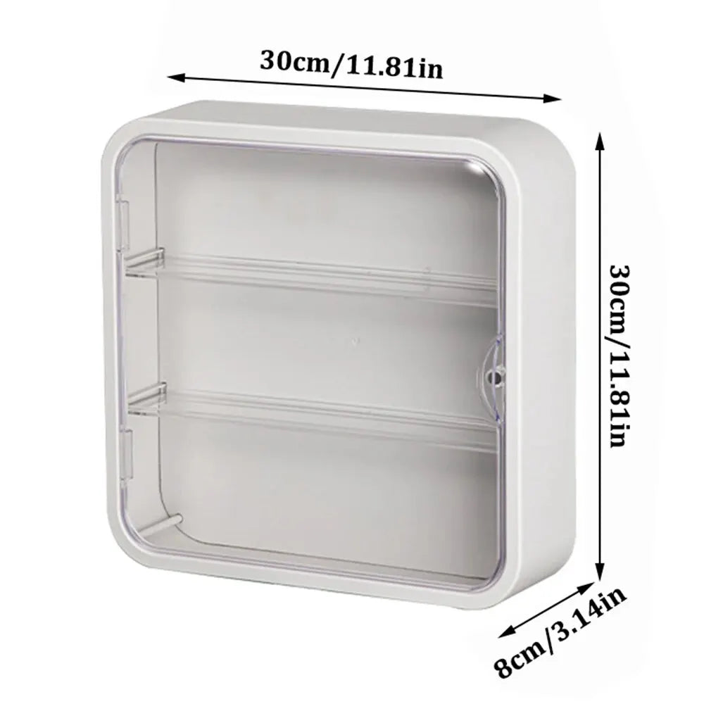 Wall Mounted Figurine Storage Display