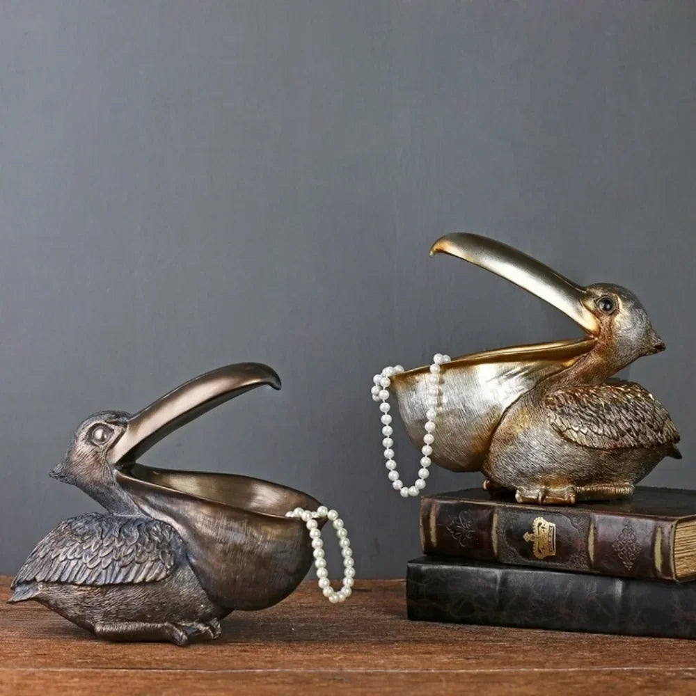 Pelican Sculpture key holder