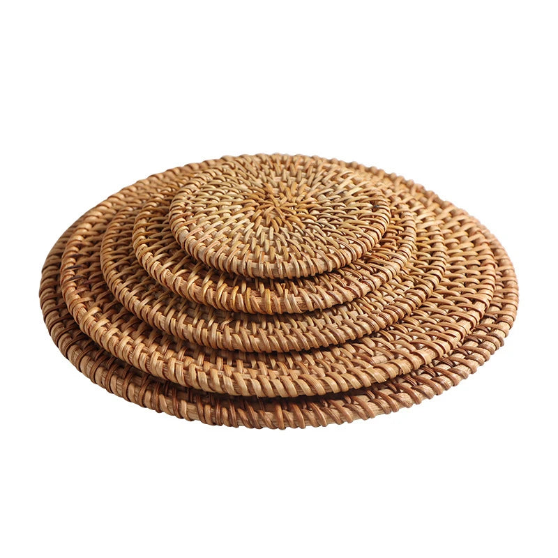 Rattan Woven Coaster