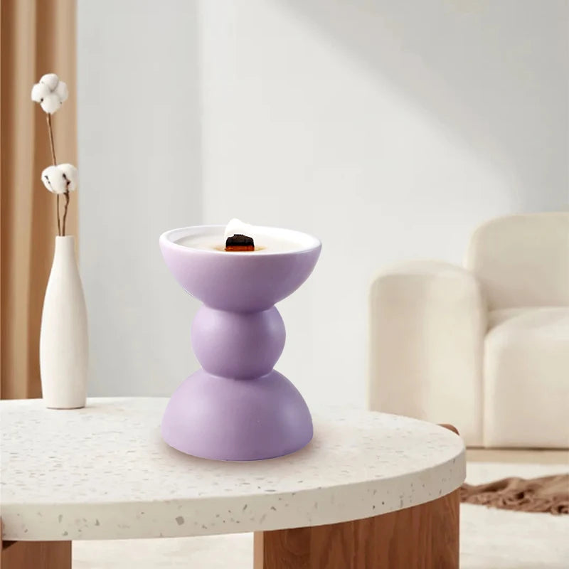 Ceramic candle cup